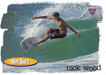 1995 Futera #30 Nick Wood Front